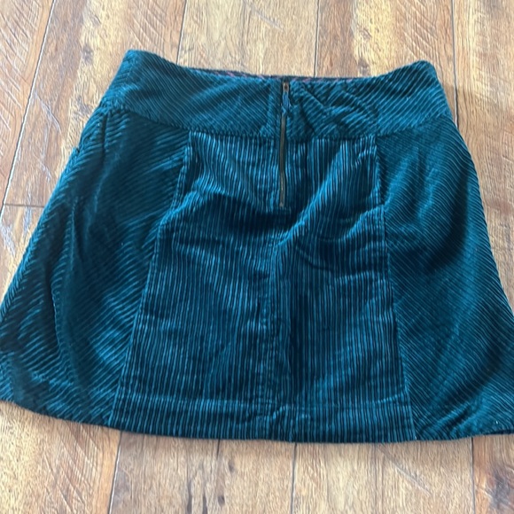 Maeve Slim Corduroy Velvet Mini Skirt 14P - Picture 4 of 11